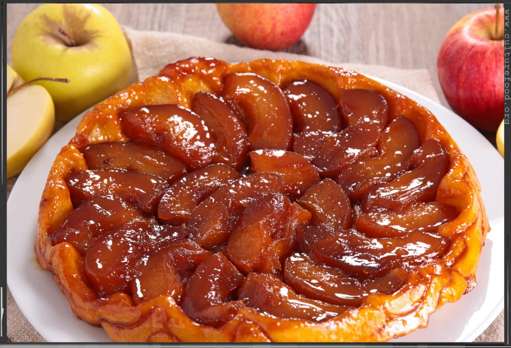 Яблочный пирог «tarte aux pommes»